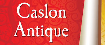 Caslon Antique Pro